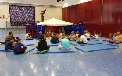 Das Konolino Nomadenzelt zu Besuch an der FES