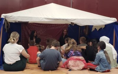 Konolino – das kleine Nomadenzelt besucht die FES