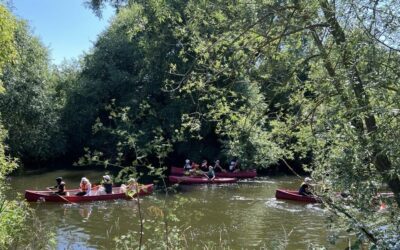 Kanufahrt Jahrgang 8