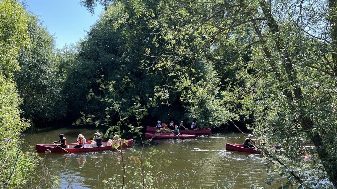 Kanufahrt Jahrgang 8