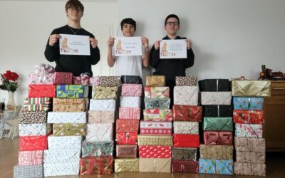 Nikolaus im Schuhkarton